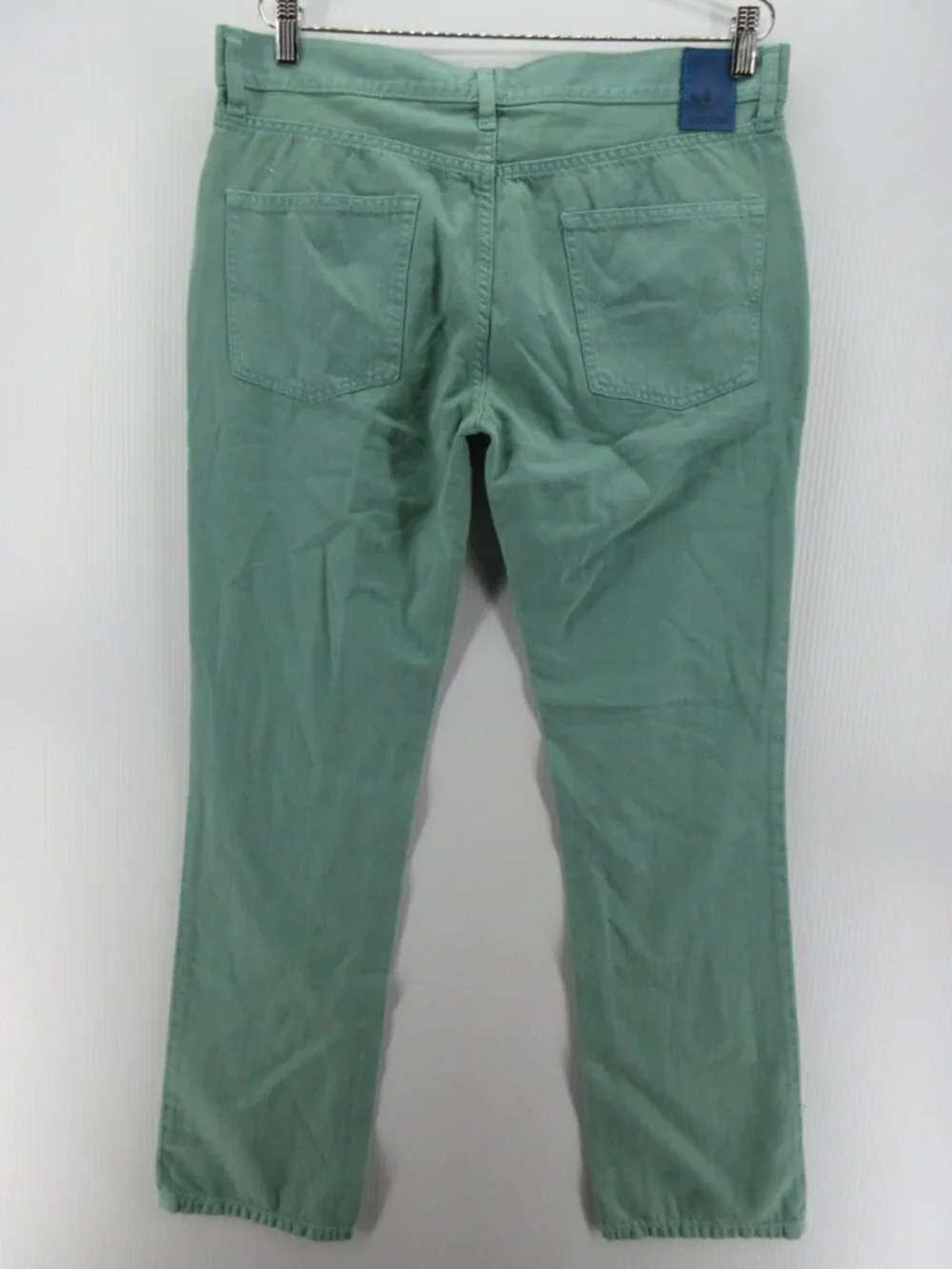 Adidas Jeans 36X31 Originals Slim Fit Straight Button Fly Denim NEW